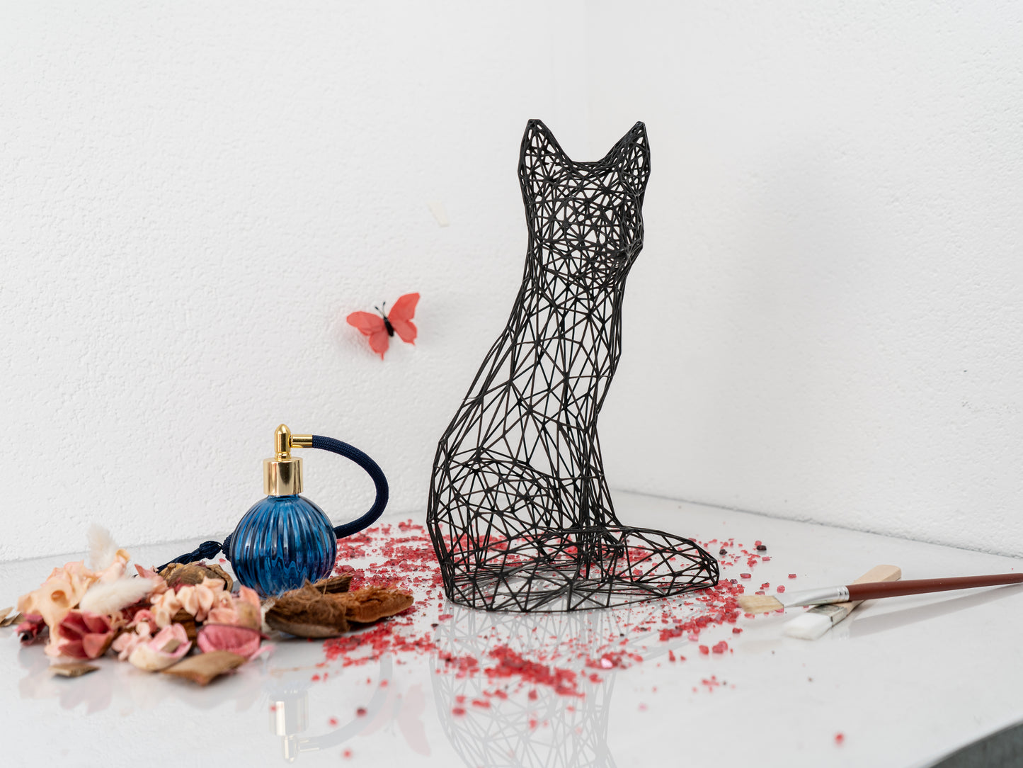 Moderne Fuchs-Skulptur