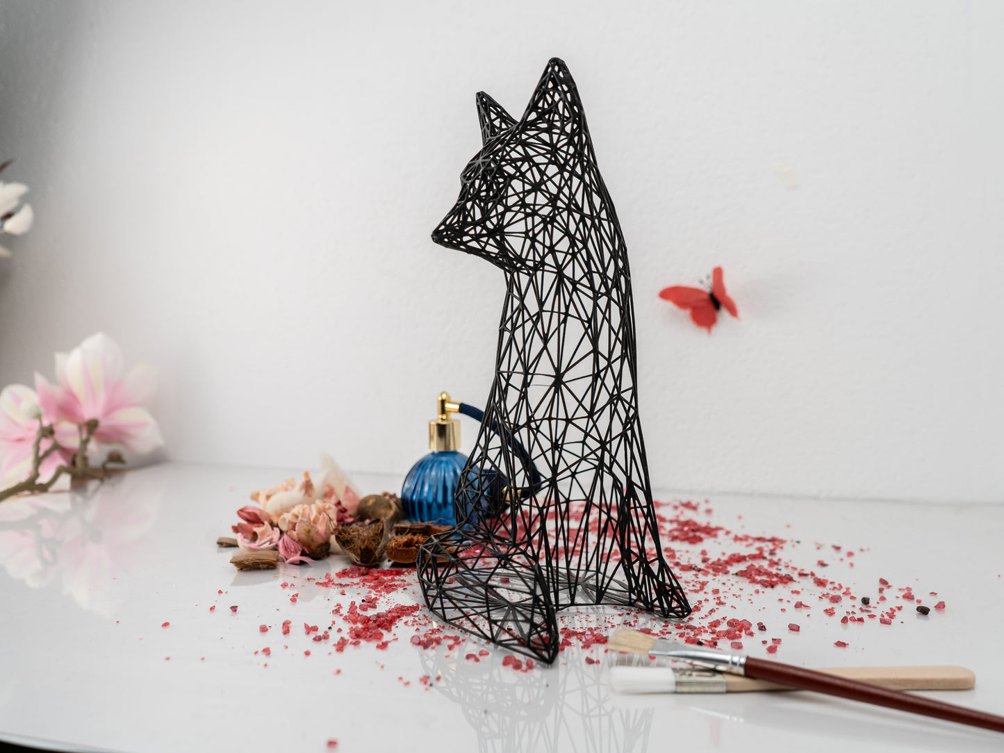 Moderne Fuchs-Skulptur