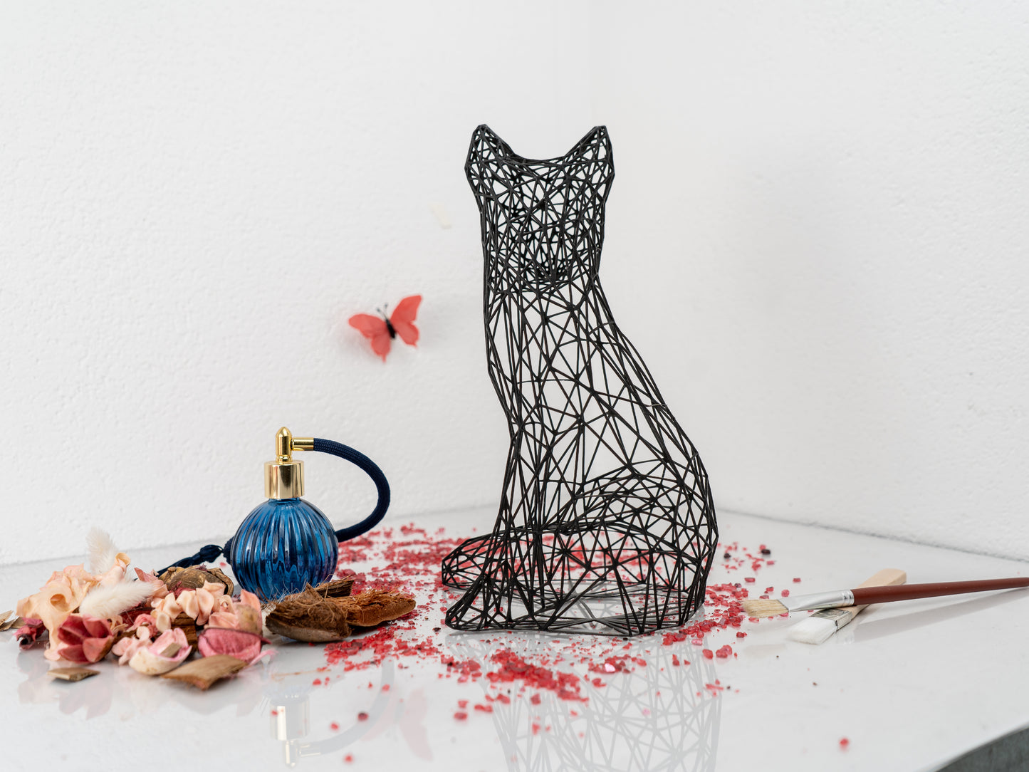 Moderne Fuchs-Skulptur