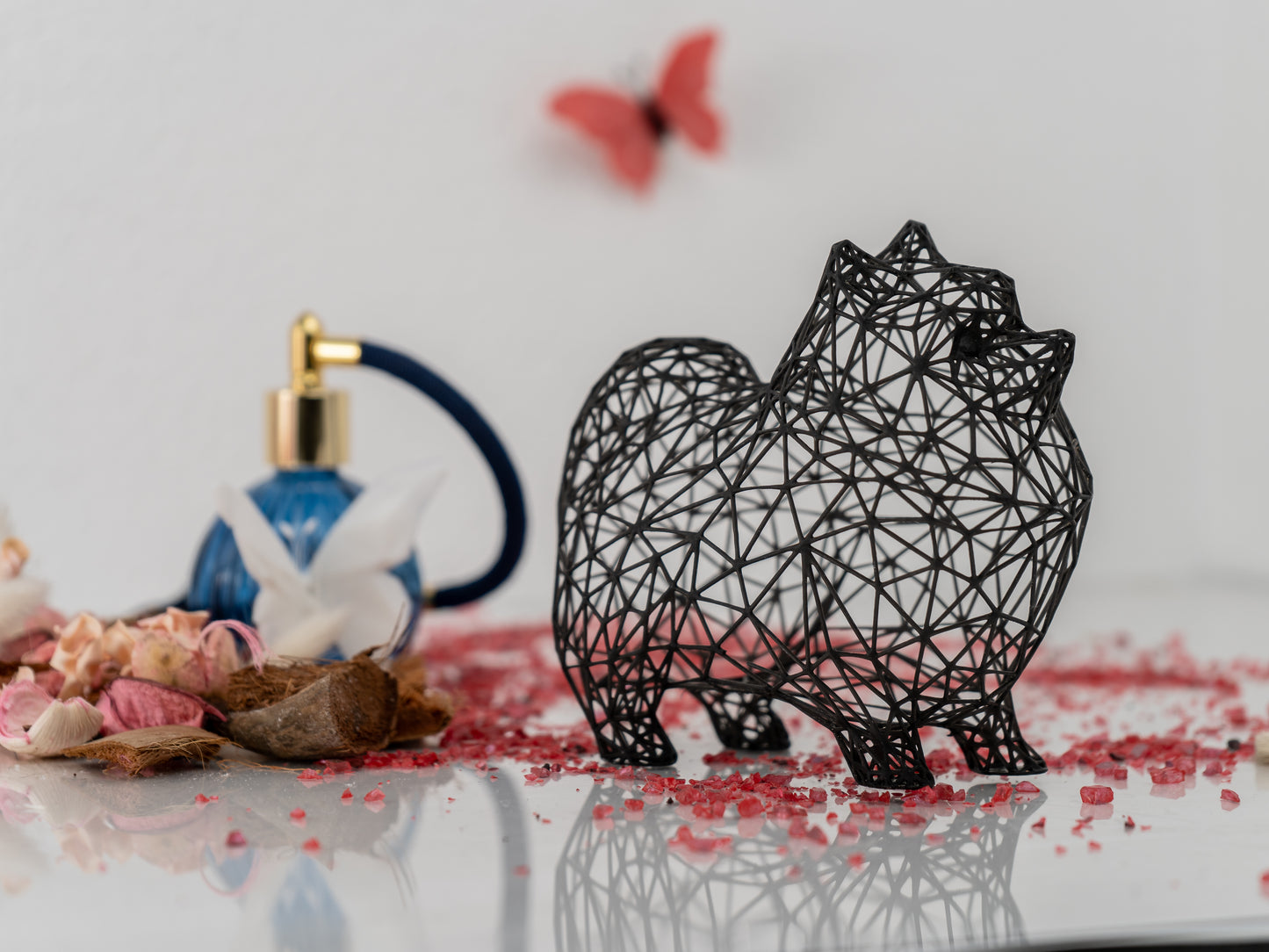 Pomeranian - Skulptur