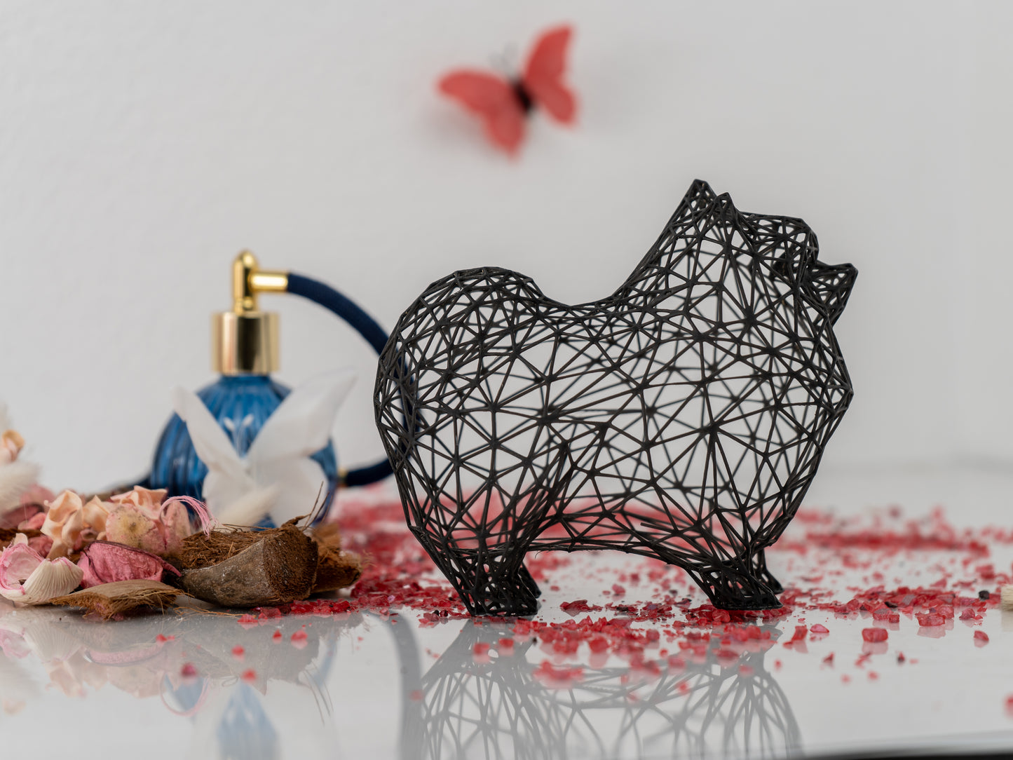 Pomeranian - Skulptur