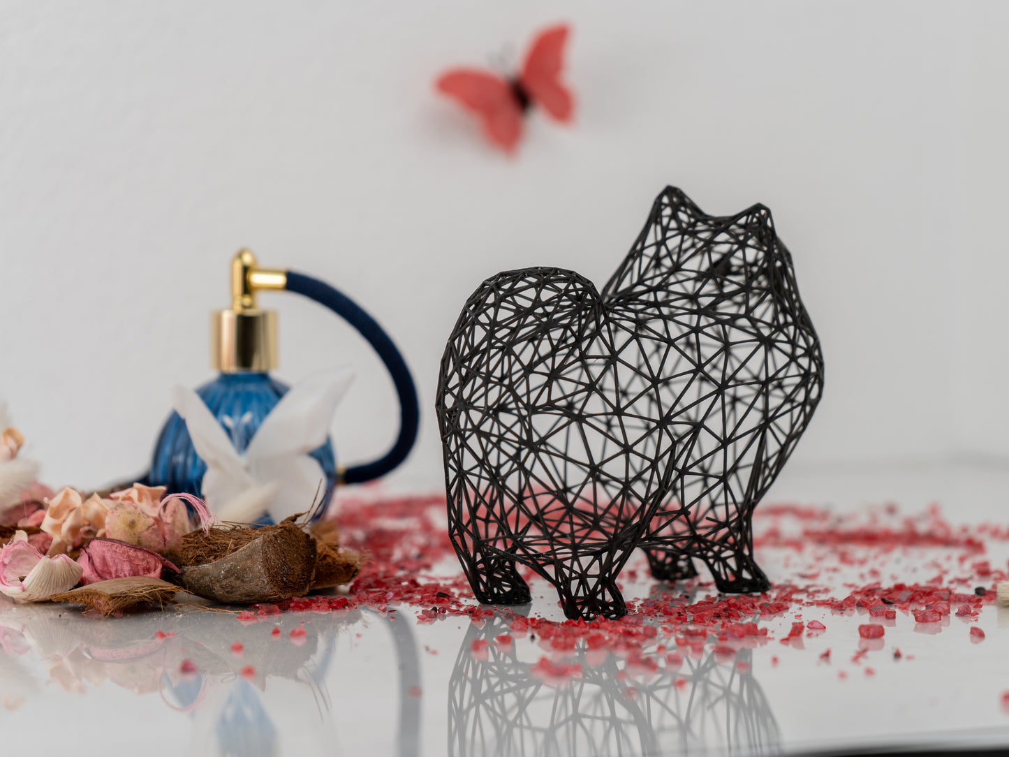 Pomeranian - Skulptur