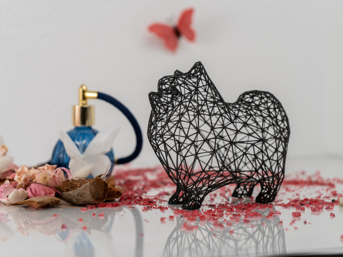 Pomeranian - Skulptur
