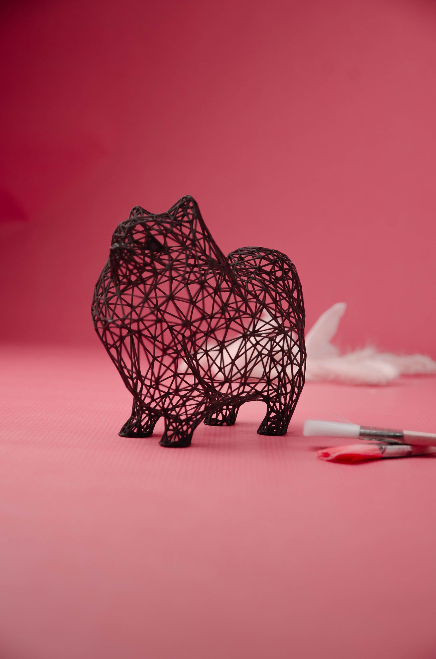 Pomeranian - Skulptur