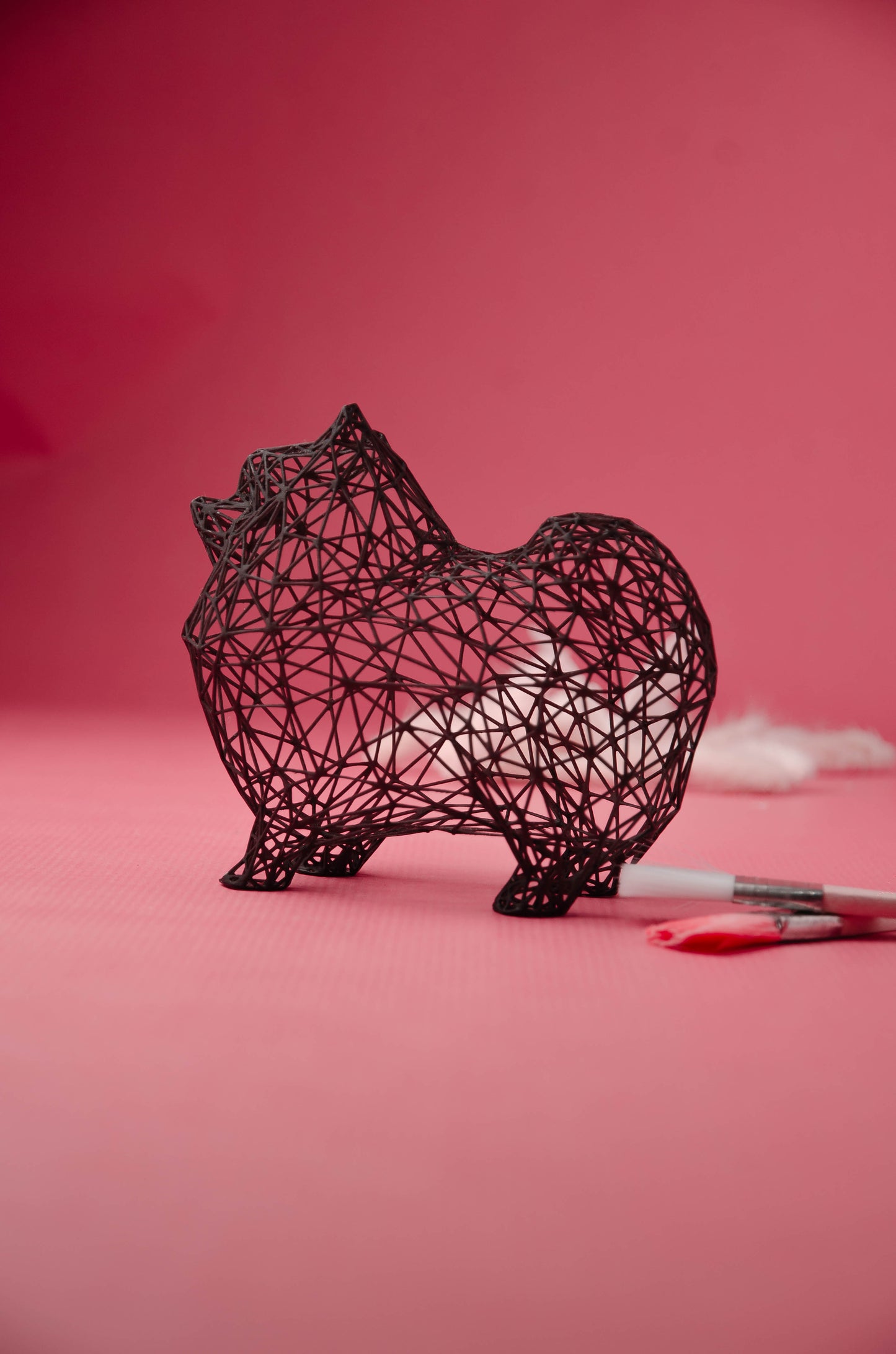 Pomeranian - Skulptur
