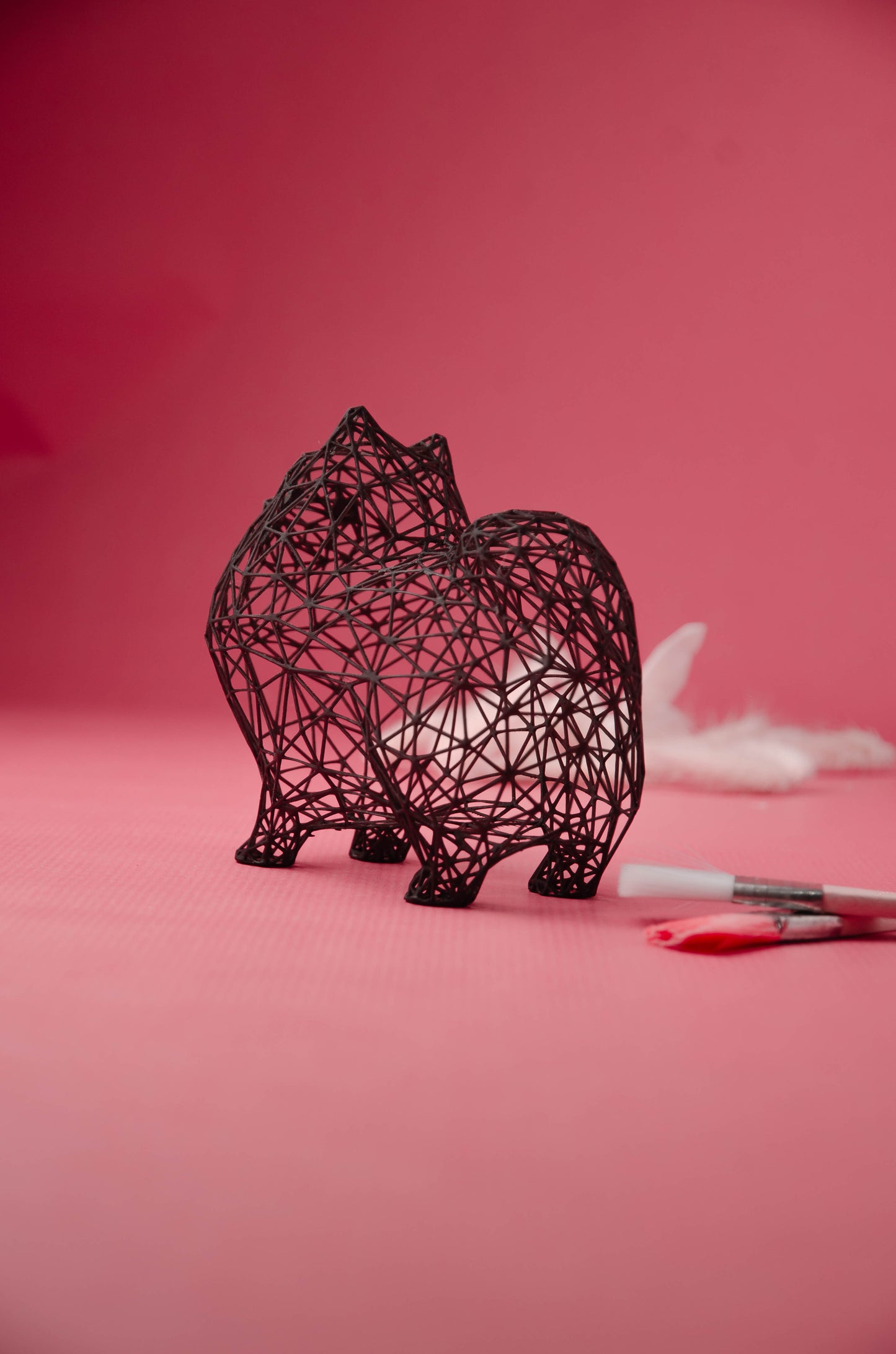 Pomeranian - Skulptur