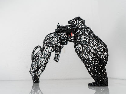 Bull vs. Bear Market Statue - Decor Sculpture