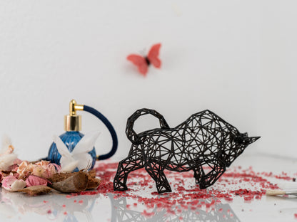 Bull Decor Sculpture