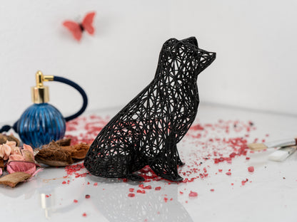 Collie Geo Sculpture