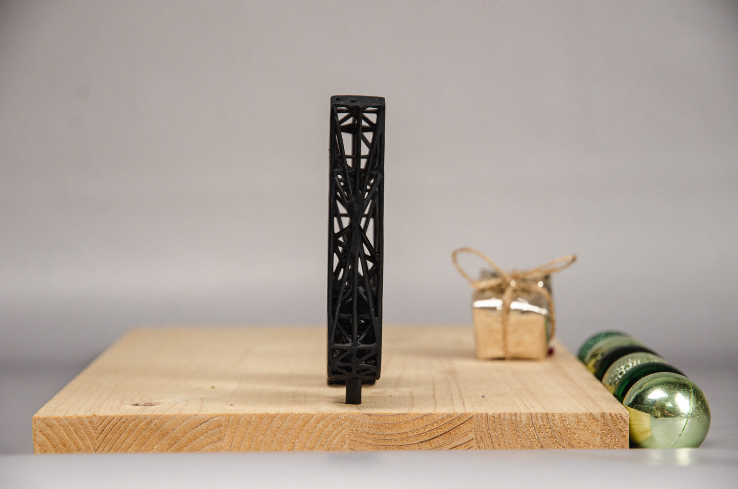 Tischdeko „Achtelnote“ – Einzigartige Gitter-Skulptur mit Musiknote – Moderne und böhmische Wohndekoration 