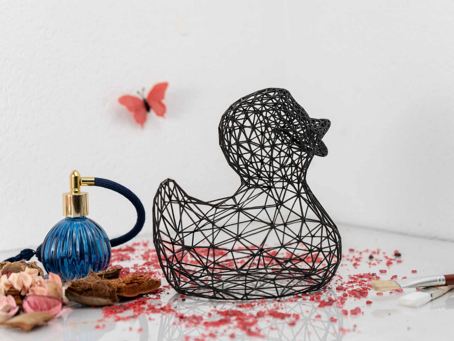 Moderne Entenskulptur 