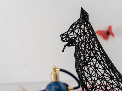 Deutsche Schäferhund-Skulptur
