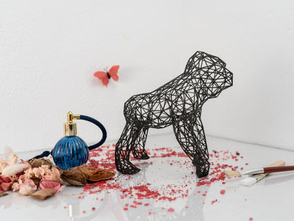 Gorilla Sculpture - Durable Resin Artwork