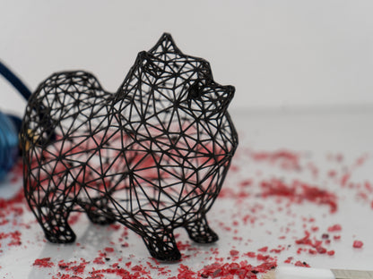 Pomeranian - Skulptur 