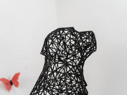 Adorable Puppy Wire Design