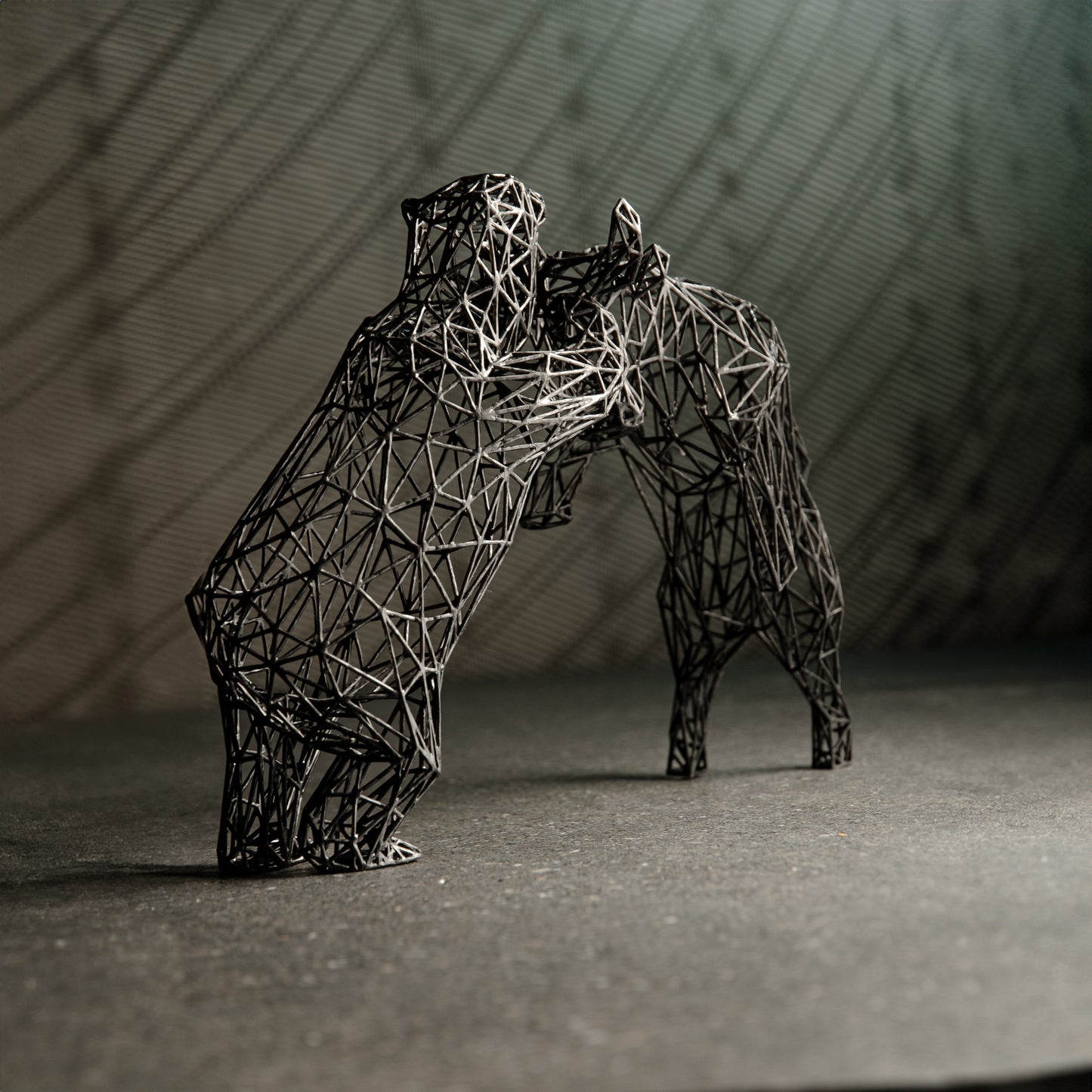 Bullenmarkt- vs. Bärenmarkt-Skulptur