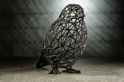 Small Sparrow Charming Sculpture