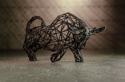 Bull Decor Sculpture