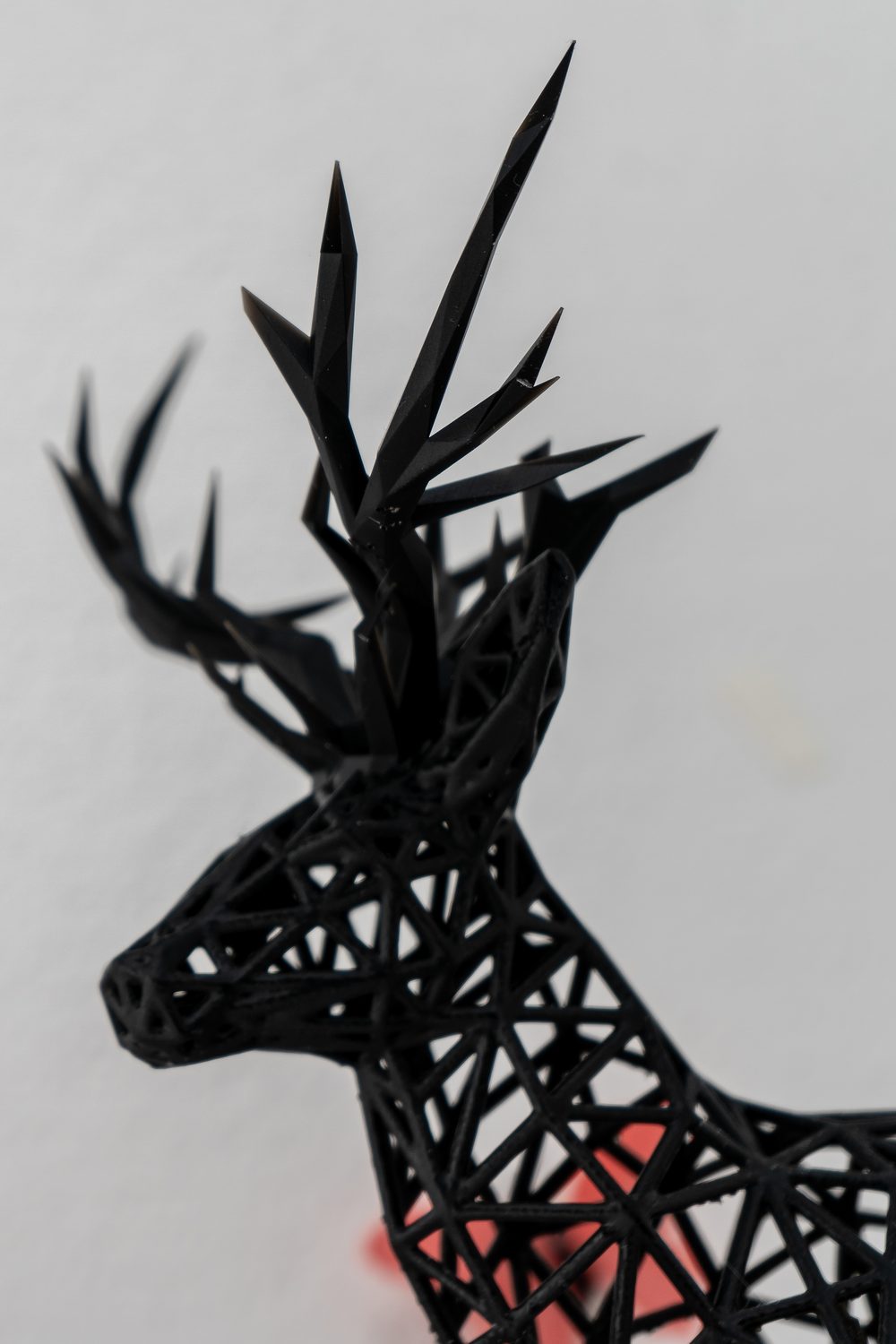 Wire Deer Sculpture