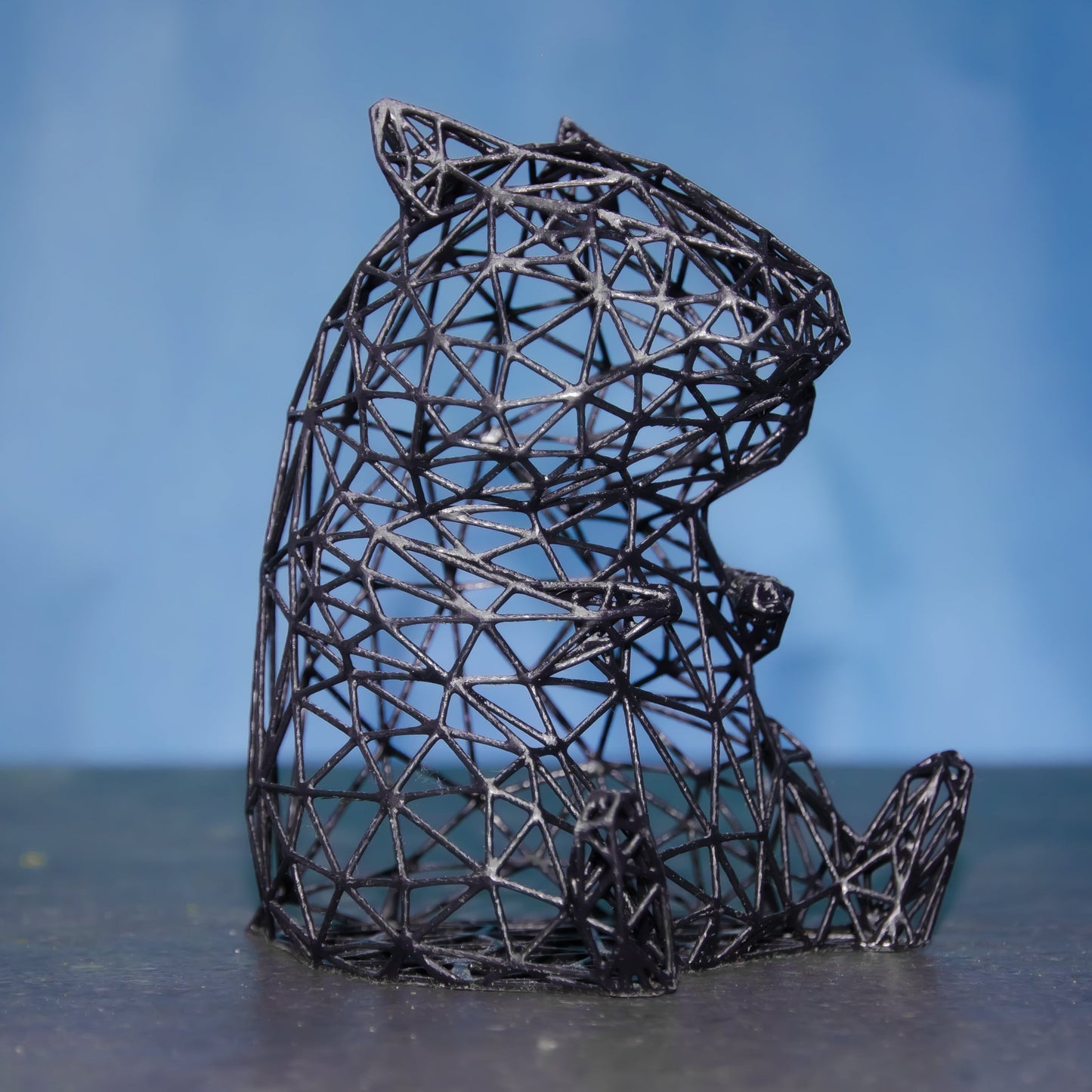 Hamsterdraht-Skulptur
