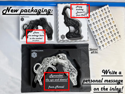 Majestätische Elefanten-Drahtskulptur