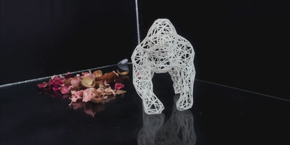 Gorilla Sculpture - Durable Resin Artwork