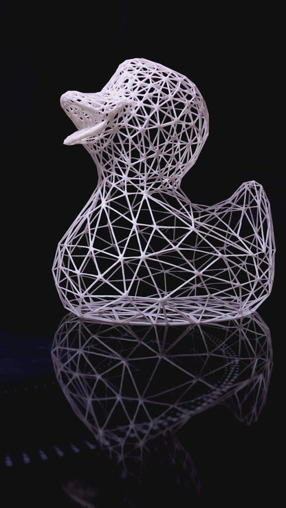 Modern Duck Sculpture
