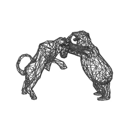 Bull vs. Bear Market Statue - Decor Sculpture