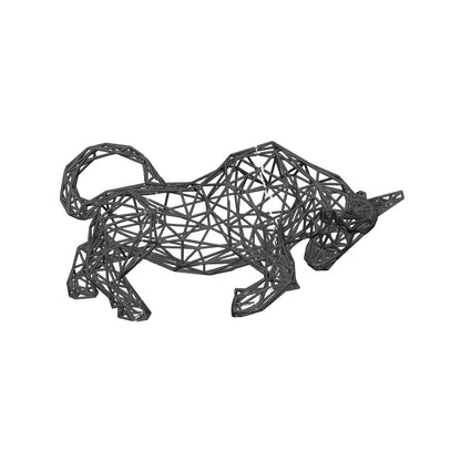 Bull Decor Sculpture