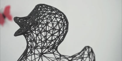 Modern Duck Sculpture