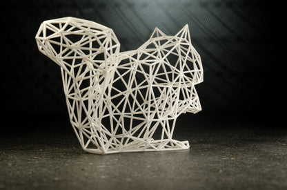 Enchanting Squirrel Wire Decor Sculpture